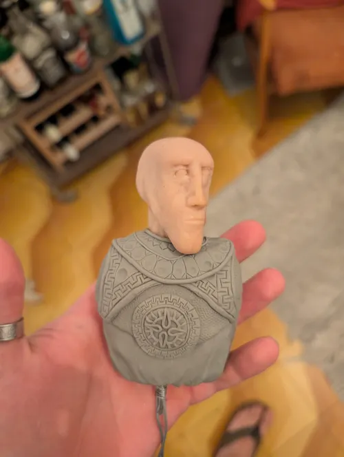 Human Warrior Bust, photo 3